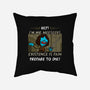 Vengeful Purpose-None-Removable Cover-Throw Pillow-Raffiti