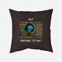 Vengeful Purpose-None-Removable Cover-Throw Pillow-Raffiti