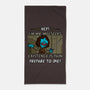 Vengeful Purpose-None-Beach-Towel-Raffiti