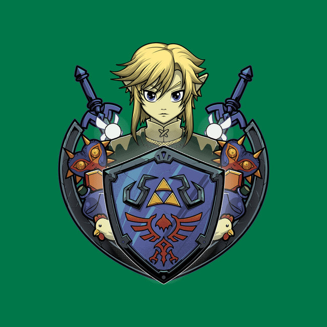 Hylian's Shield-Mens-Heavyweight-Tee-Astrobot Invention