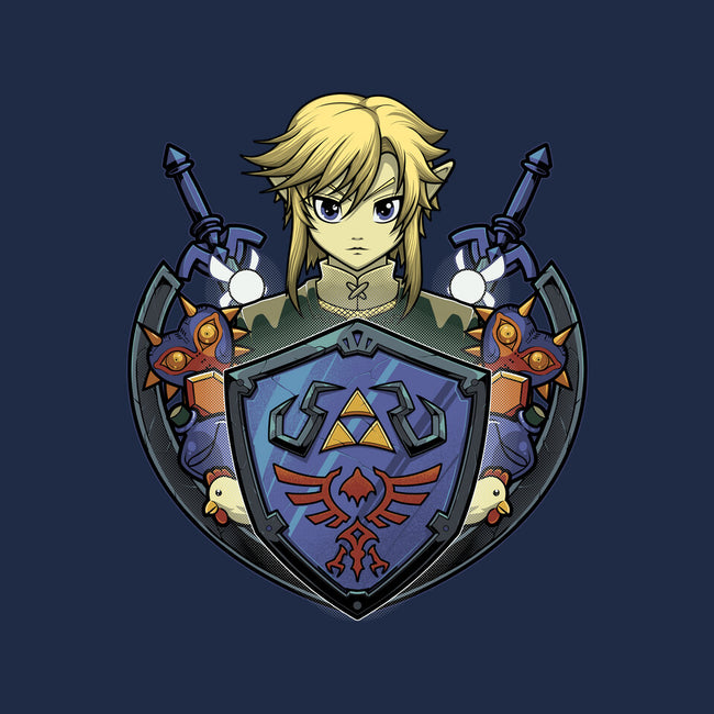 Hylian's Shield-Mens-Heavyweight-Tee-Astrobot Invention