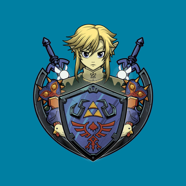 Hylian's Shield-Mens-Heavyweight-Tee-Astrobot Invention