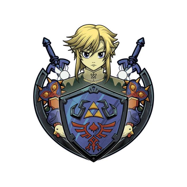 Hylian's Shield-None-Fleece-Blanket-Astrobot Invention