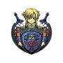 Hylian's Shield-Womens-Racerback-Tank-Astrobot Invention