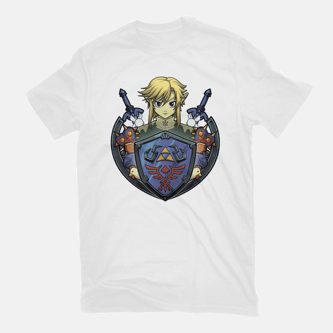 Hylian's Shield-Mens-Basic-Tee-Astrobot Invention