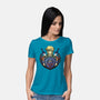 Hylian's Shield-Womens-Basic-Tee-Astrobot Invention