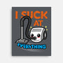 I Suck At Everything-None-Stretched-Canvas-Boggs Nicolas