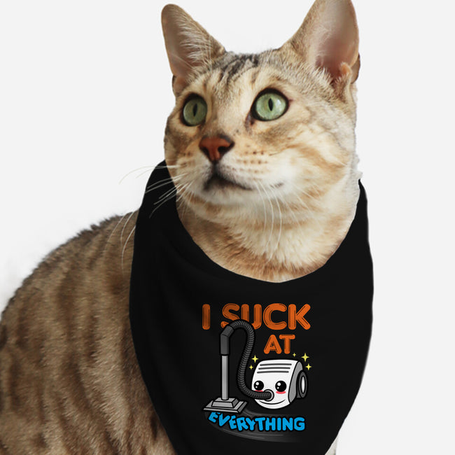 I Suck At Everything-Cat-Bandana-Pet Collar-Boggs Nicolas