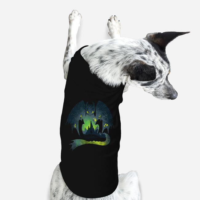 The Night Fury-Dog-Basic-Pet Tank-dalethesk8er