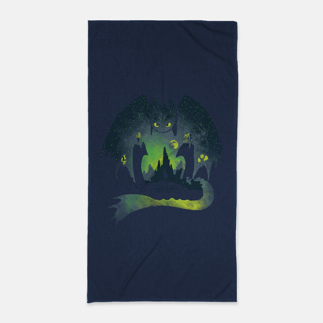 The Night Fury-None-Beach-Towel-dalethesk8er