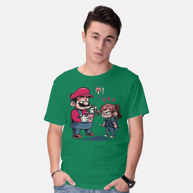 Do You Like Shrooms-Mens-Basic-Tee-Chinellatto