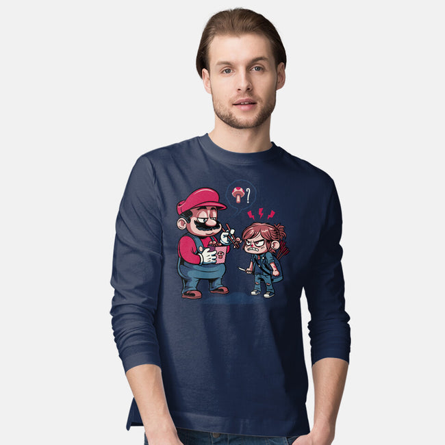 Do You Like Shrooms-Mens-Long Sleeved-Tee-Chinellatto