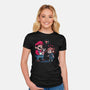 Do You Like Shrooms-Womens-Fitted-Tee-Chinellatto