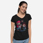 Do You Like Shrooms-Womens-V-Neck-Tee-Chinellatto