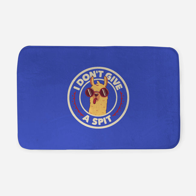 I Don't Give A Spit-None-Memory Foam-Bath Mat-tobefonseca