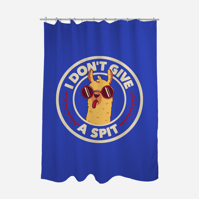 I Don't Give A Spit-None-Polyester-Shower Curtain-tobefonseca