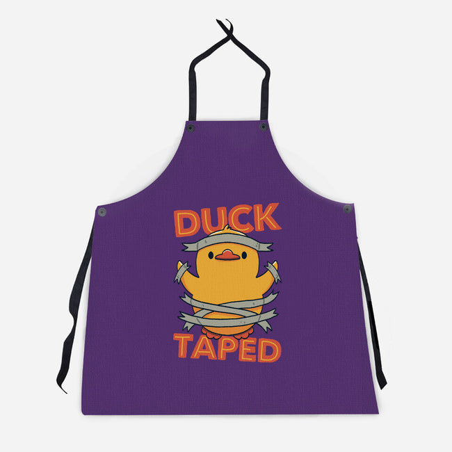 Duck Taped-Unisex-Kitchen-Apron-tobefonseca