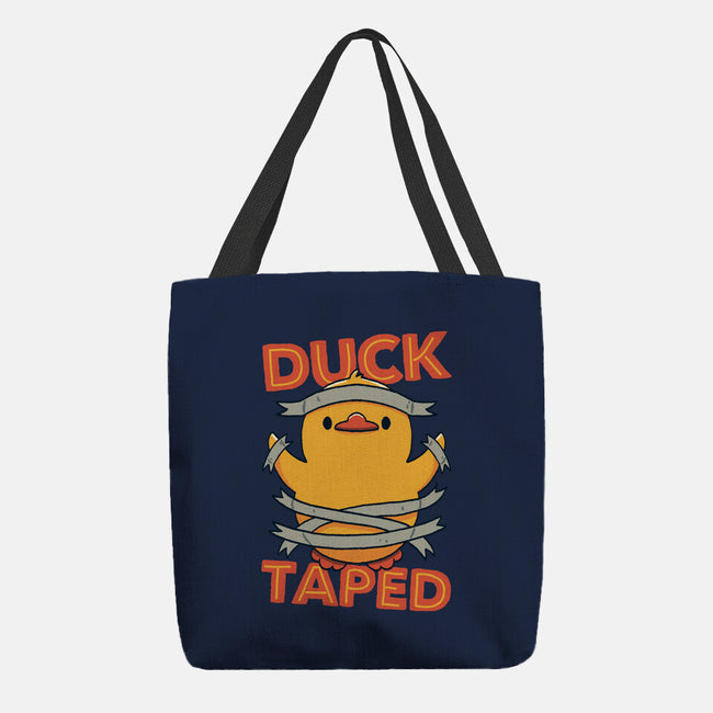 Duck Taped-None-Basic Tote-Bag-tobefonseca