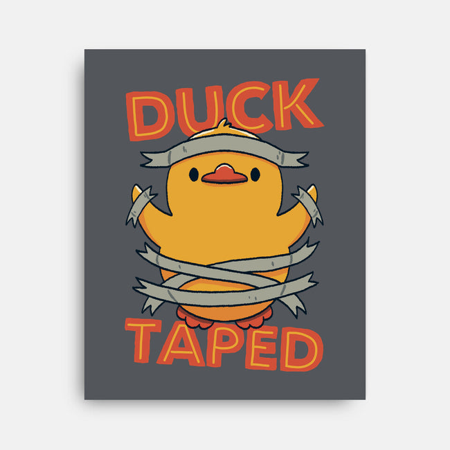 Duck Taped-None-Stretched-Canvas-tobefonseca