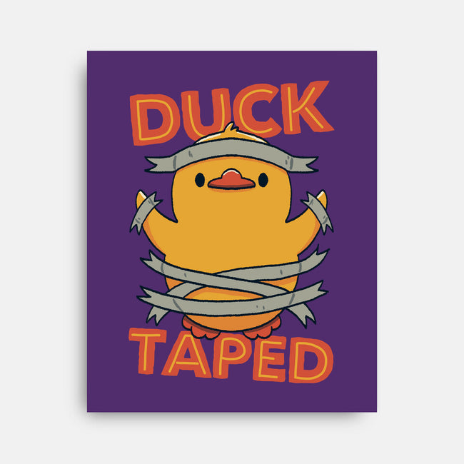 Duck Taped-None-Stretched-Canvas-tobefonseca