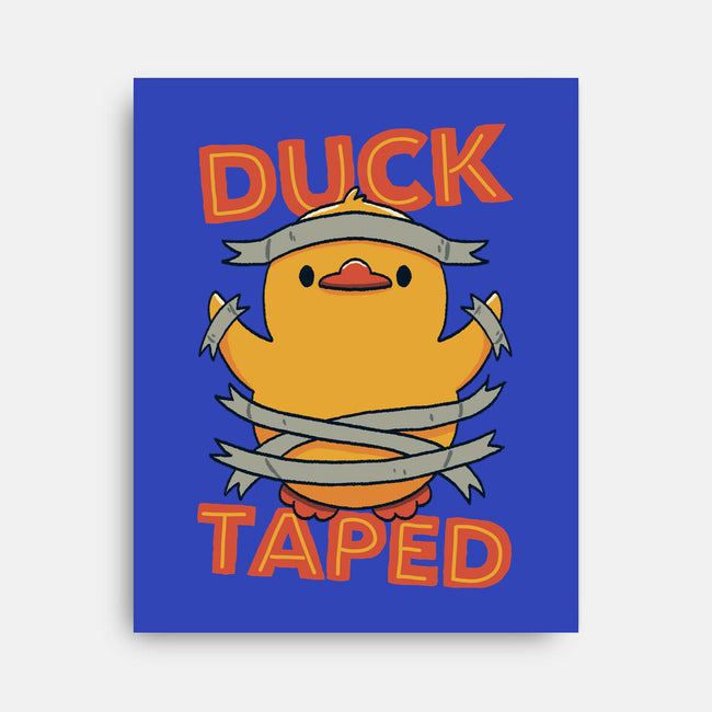 Duck Taped-None-Stretched-Canvas-tobefonseca