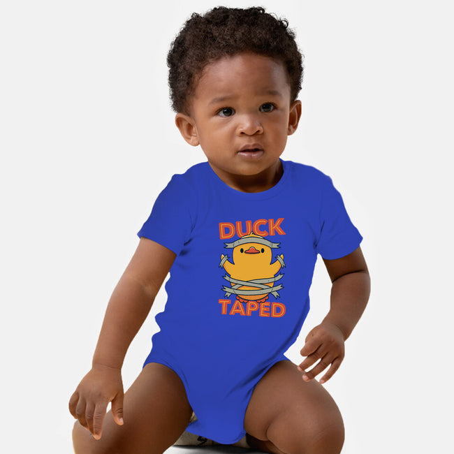 Duck Taped-Baby-Basic-Onesie-tobefonseca