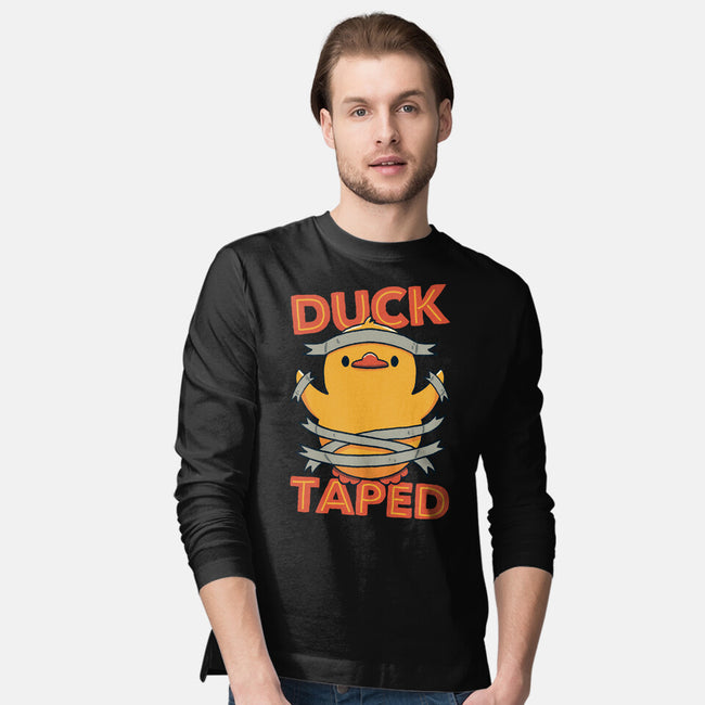 Duck Taped-Mens-Long Sleeved-Tee-tobefonseca