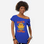 Duck Taped-Womens-Off Shoulder-Tee-tobefonseca