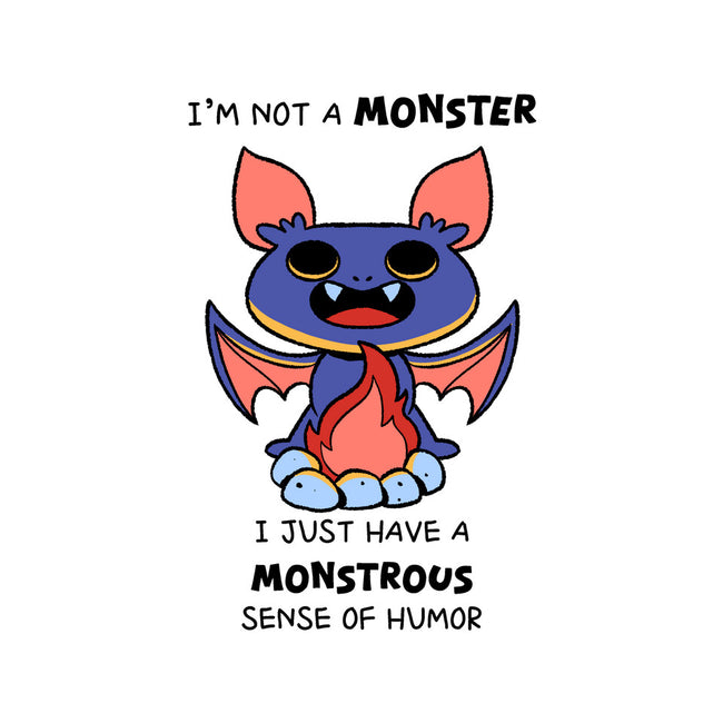 I'm Not A Monster-Mens-Long Sleeved-Tee-FunkVampire