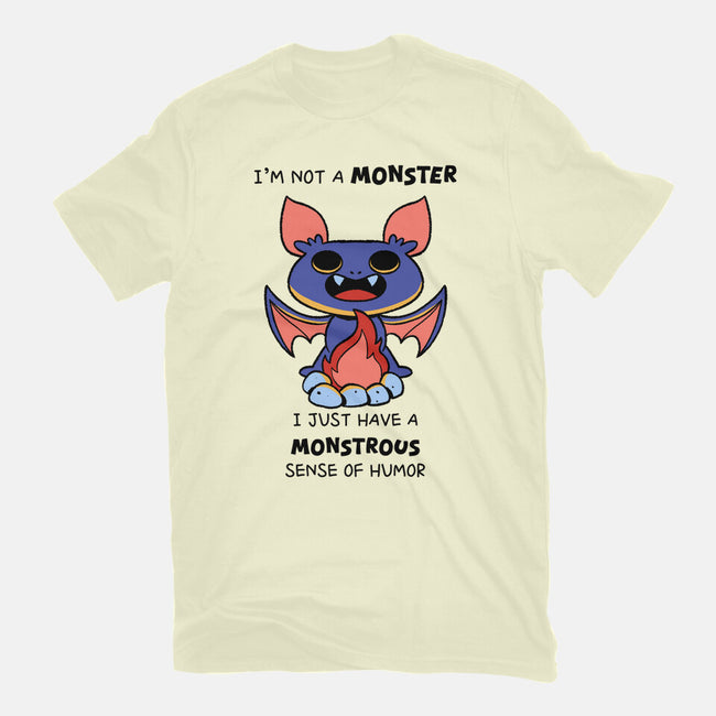 I'm Not A Monster-Mens-Basic-Tee-FunkVampire