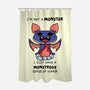 I'm Not A Monster-None-Polyester-Shower Curtain-FunkVampire