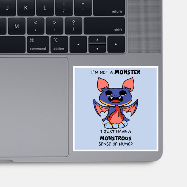 I'm Not A Monster-None-Glossy-Sticker-FunkVampire