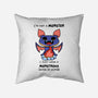 I'm Not A Monster-None-Removable Cover-Throw Pillow-FunkVampire