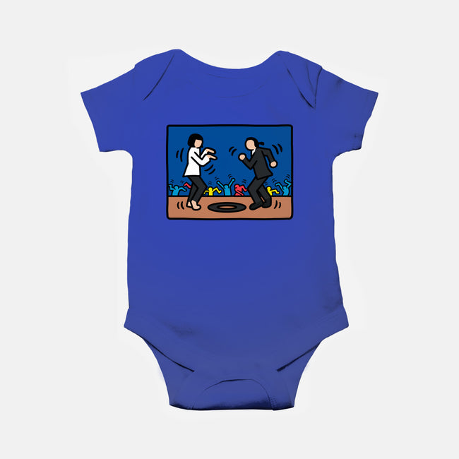 Minimalist Fiction-Baby-Basic-Onesie-Raffiti