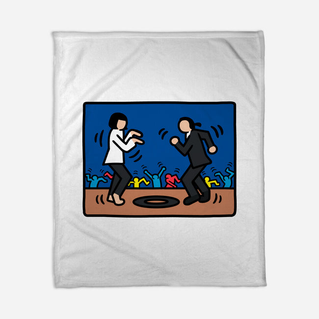 Minimalist Fiction-None-Fleece-Blanket-Raffiti