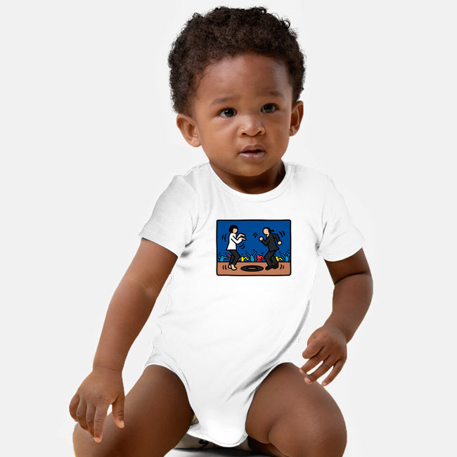 Minimalist Fiction-Baby-Basic-Onesie-Raffiti