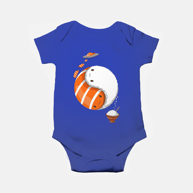 Ying Yang Sushi-Baby-Basic-Onesie-Vallina84