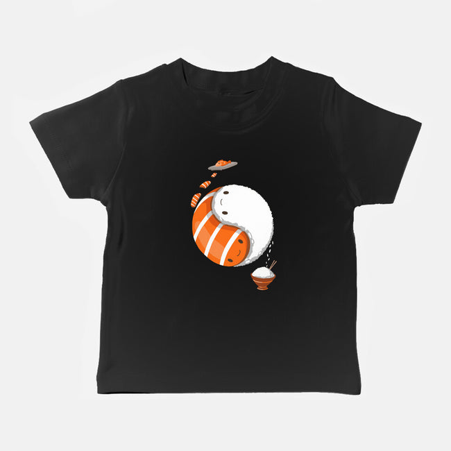 Ying Yang Sushi-Baby-Basic-Tee-Vallina84