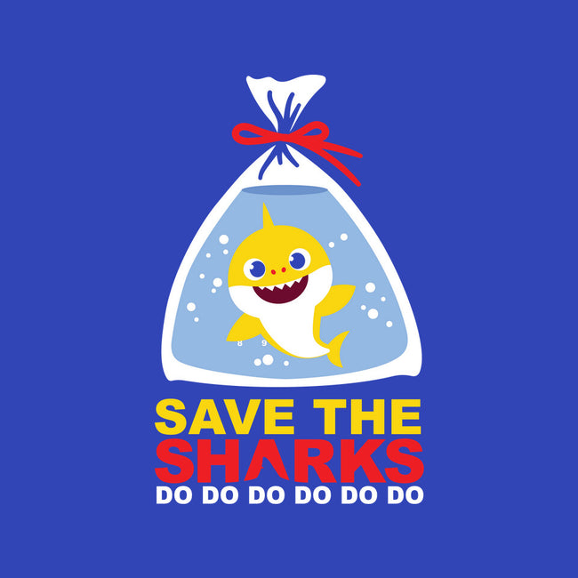 Save The Baby Sharks-None-Removable Cover w Insert-Throw Pillow-Xentee