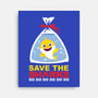 Save The Baby Sharks-None-Stretched-Canvas-Xentee