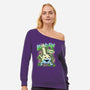 KUSH AID-Womens-Off Shoulder-Sweatshirt-Betmac