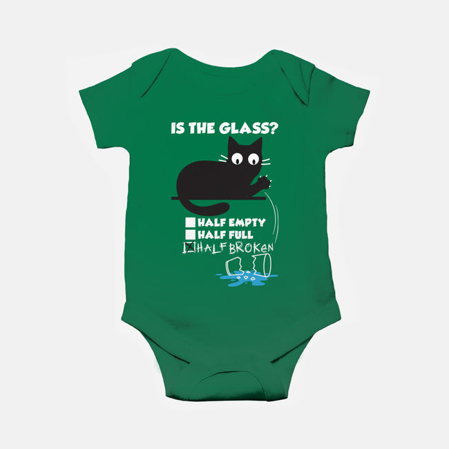 Half Broken-Baby-Basic-Onesie-Xentee