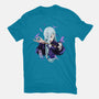 Mei Mei Sorcerer-Womens-Fitted-Tee-Afire