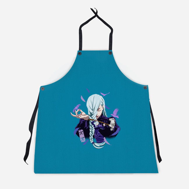 Mei Mei Sorcerer-Unisex-Kitchen-Apron-Afire