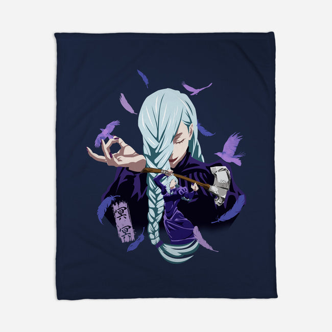 Mei Mei Sorcerer-None-Fleece-Blanket-Afire