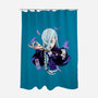 Mei Mei Sorcerer-None-Polyester-Shower Curtain-Afire