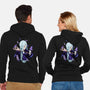 Mei Mei Sorcerer-Unisex-Zip-Up-Sweatshirt-Afire