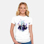 Mei Mei Sorcerer-Womens-Fitted-Tee-Afire