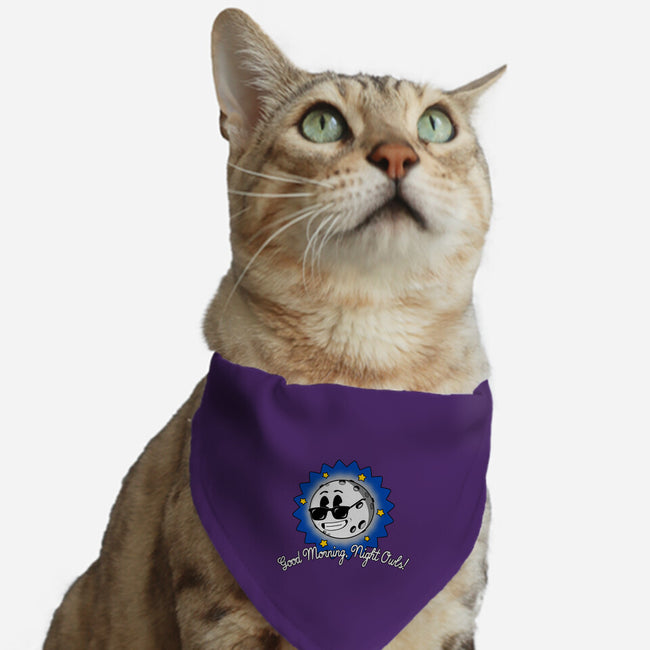 Good Morning Night Owls-Cat-Adjustable-Pet Collar-sillyindustries