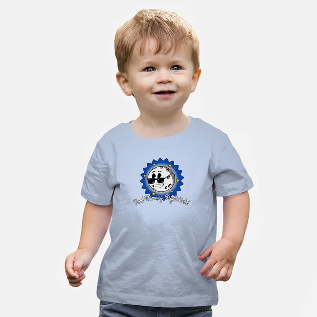 Good Morning Night Owls-Baby-Basic-Tee-sillyindustries